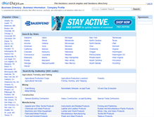 Tablet Screenshot of bizdays.com